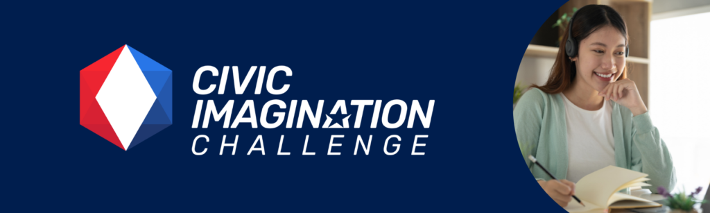Courage and Creativity: The Civic Imagination Challenge offers a chance to be civic artists and civic heroes by engaging the public in these new possibilities through narratives that can inspire forward focus and greater cooperation.